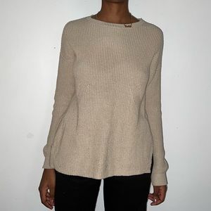 Tan/Beige knit Sweater